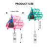 Wholesale Immediately help medical acrylic retractable clip easy pull buckle