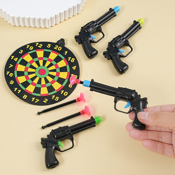 Wholesale Children's Parent-Child Toys Soft Bomb Launcher Gun Sucker Puzzle Toy Gun Parent-Child Interactive Outdoor Activities Cheap Toys