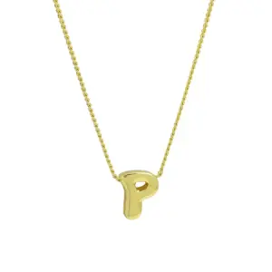 p / Necklace (with Snake Chain)