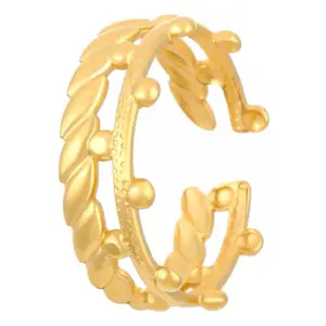 24 18K Real Gold Hemp Rope Z-386