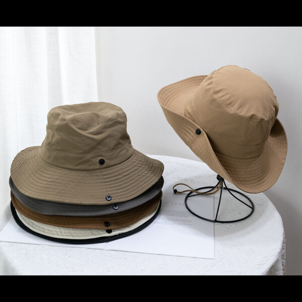 Wholesale Parent-Child Outdoor Sunshade Hat Summer Men's Leisure Sports Mountaineering Sun Hat Fisherman Hat Japanese Basin Hat
