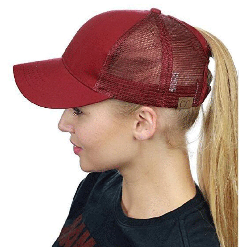 Wholesale Camouflage Baseball Caps for Men and Women, Summer Hats, Sun Protection Visors, Cross-Border Hot Mesh Caps, nytail Adjustable Mesh Caps