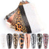oly-468d8cb5838952e52efba1773c5d611c Wholesale nail art starry sky paper ins animal pattern snake print leopard print 10 bags