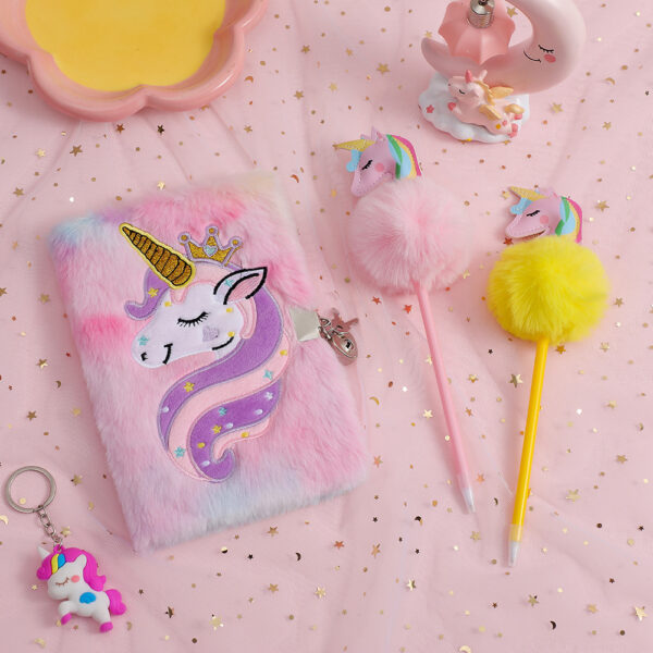 Wholesale Cartoon unicorn ball pen plush pen