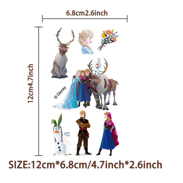 oly-46976b43529215e3275a854f04aa2847 Wholesale New Disney Genuine Licensed Frozen Tattoo Stickers Waterproof Party Party Gift Funny Fun Face Stickers