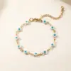 Wholesale PVD Coated 18K Gold Plated Devil's Eye 201 Stainless Steel Simple Style Waterproof Non Tarnish 201 Stainless Steel Bracelets