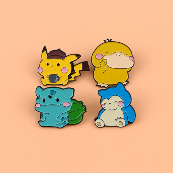 oly-46aa719257d2650a034ba405abcf3bb3 Wholesale Cartoon Pokémon Brooch Badge