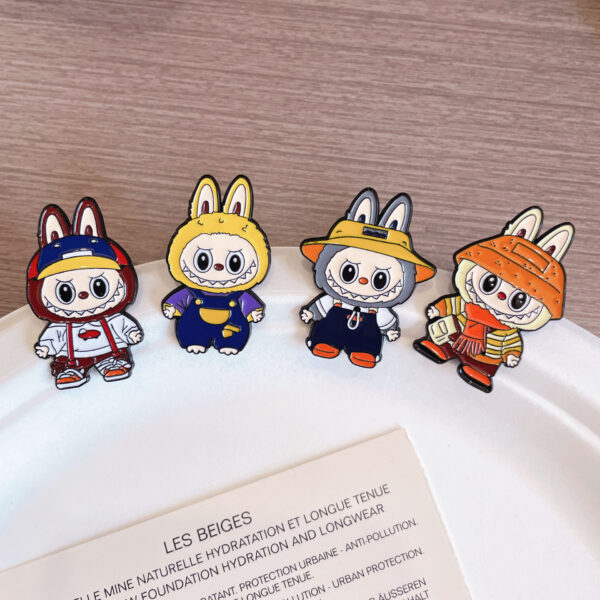 Wholesale Cute Forest Elf Brooch Metal Badge OLY Exclusive