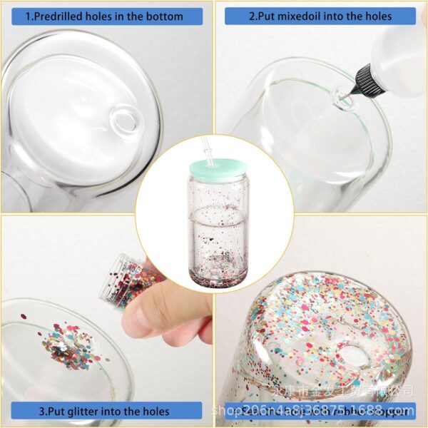 Wholesale Foreign trade explosions 16oz color plastic mason cup cans anti-drop simple plastic cup milk tea cup