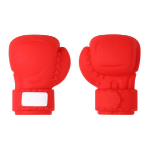 3d red boxing gloves