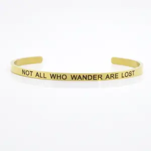 NOT ALL WHO WANDER ARE LOST