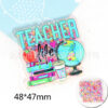 oly-46d067e524ce66e1eea0efa6289021d9 Wholesale New Star quicksand cartoon small animal pencil bag jewelry acrylic pin cute DIY patch