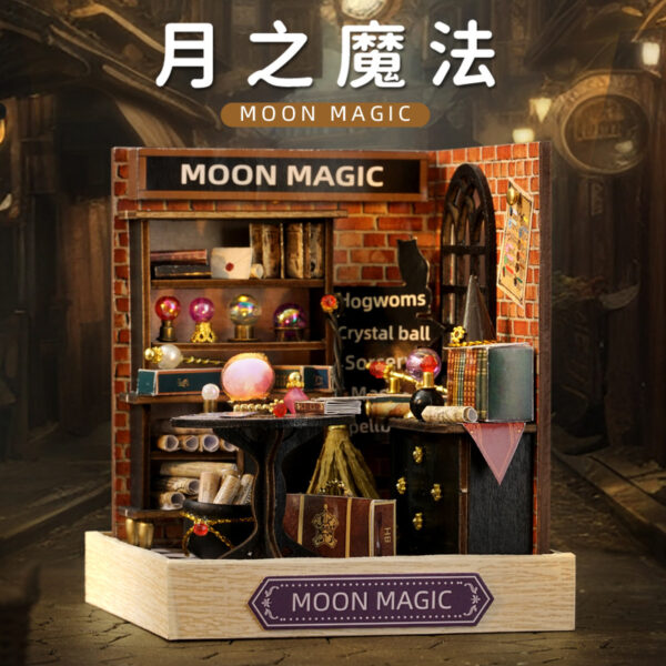 Wholesale Zhiqu House diy Cabin New Happy One-month Magic Handmade Assembled Model Toys Creative Birthday Gift