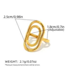 Gold / One Size / Fjz240304-3