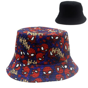 spider double-sided fisherman hat red / M（56-58cm）