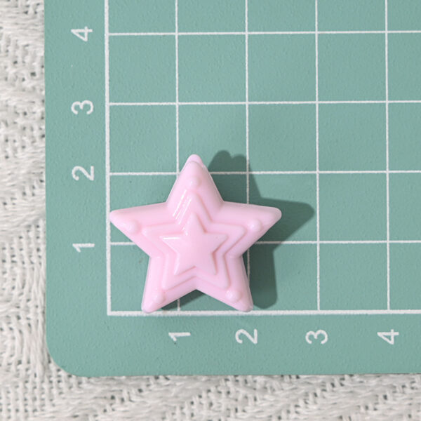 Wholesale Candy Color Five-Pointed Star DIY Mobile Acrylic Beads
