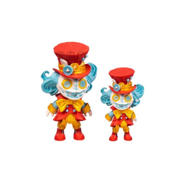 Wholesale 3D Printed Joints Movable Mad Hatter Clown Refrigerator Magnet Children's Toy Gift Ornament Decorative Doll Figure