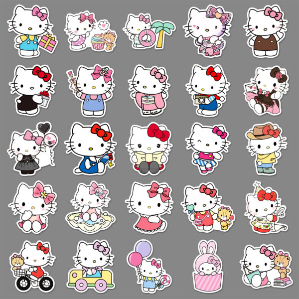 Wholesale 50 pcs Cat Graffiti Stickers Personalized Stickers OLY Exclusive