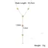 Wholesale Vacuum Plating Geometric Heart Shape 304 Stainless Steel Simple Style Commute 304 Stainless Steel Pendant Necklace