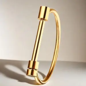 Gold Horseshoe Bracelet