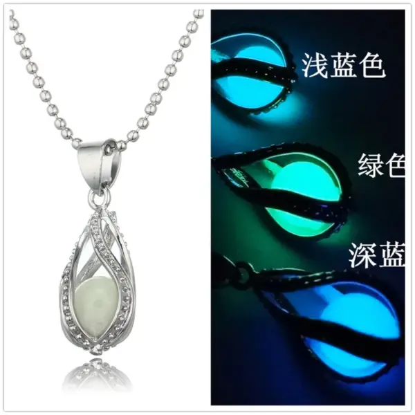 Wholesale Copper Plating Water Droplets Copper Necklaces