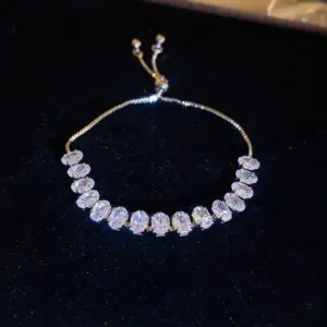 2# Bracelet-Silver Oval