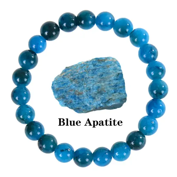 Modern Style Sweet Round Natural Stone Bracelets In Bulk