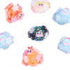 Wholesale Cartoon Crying Bag Straight Hole Loose Beads DIY Mobile Phone Key Chain Necklace Bag Chain Aessories