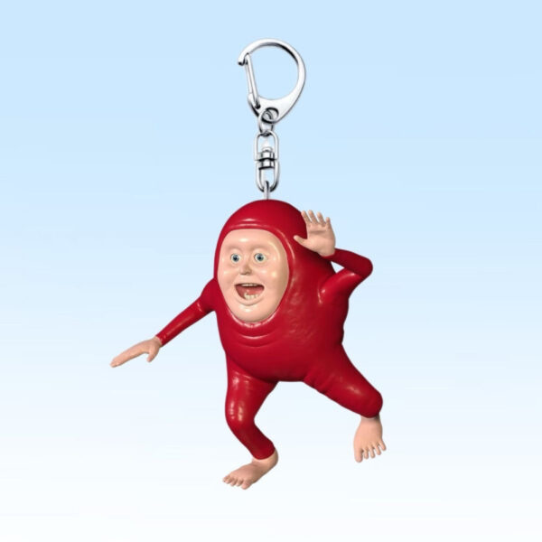 oly-47392f1fed2fdeac6021a3b3cf355b77 Wholesale Abstract Ugly Things Keychain Pendant Funny Abstract High-value Acrylic Schoolbag Hanging for Friends and Girlfriends