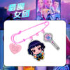 Wholesale Cartoon Acrylic Keychain Brooch OLY Exclusive