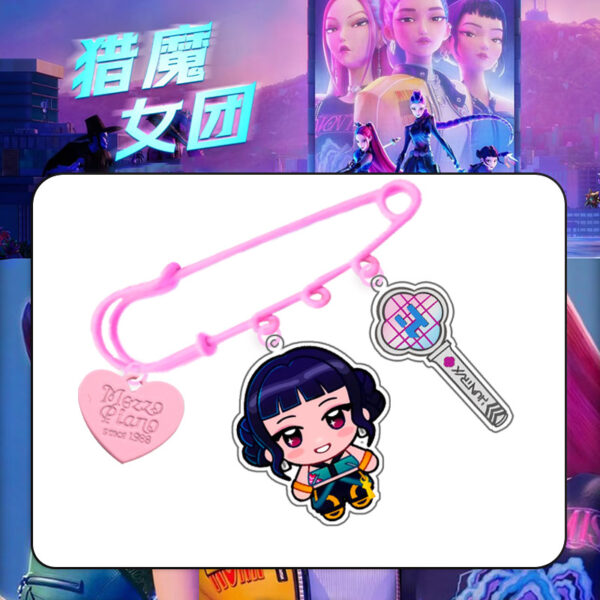 Wholesale Cartoon Acrylic Keychain Brooch OLY Exclusive