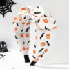 Wholesale Fabric Halloween Bow Wide Brim Headband