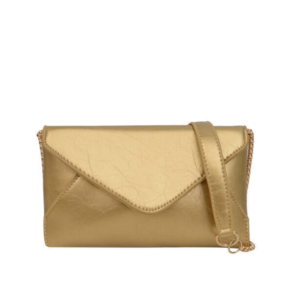 Wholesale Cross-border Bag Women's New Korean-style Shoulder Chain Bag Fashionable Stylish Envelope Crossbody Bag All-match Change Mobile Phone Bag