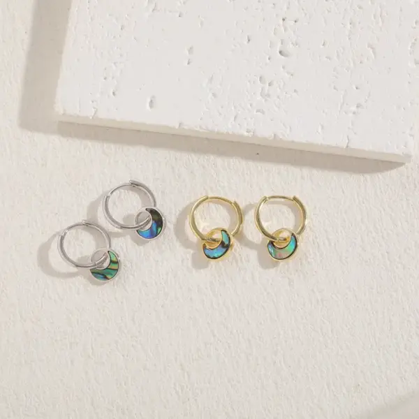 Wholesale Copper Geometric Zircon 14K Gold Plated Elegant Classic Style Earrings