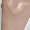 Wholesale Jewelry Basic Retro Classic Style Letter 304 Stainless Steel Copper Pendant Necklace