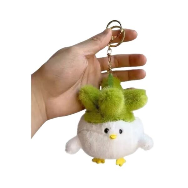 oly-477df0b0d6d9e29b8a510877ad8af8cb Wholesale Wuhan Wenchuang Garlic Bird Squeaking Doll Pendant Plush Cute Simulation Bird Toy Bag Keychain Pendant