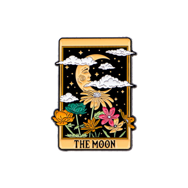Wholesale Moon Brooch Cartoon Metal Badge Jewelry Medal Clothing Brooch Accessories