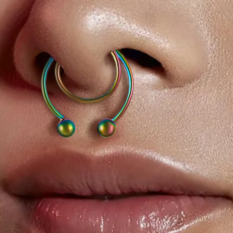 Wholesale Fashion Stainless Steel U-shaped Nose Clip Wholesale Nihaojewelry Nose Pin