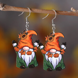 oly-47b618674f4ed7f4fc7a1fa44fc062b3 Wholesale Cute Thanksgiving Pumpkin and Maple Leaf Pendant Earrings
