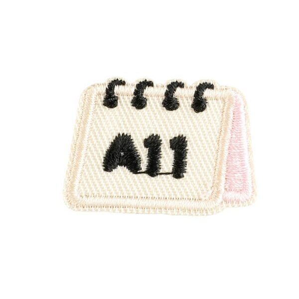 Wholesale Wappen Mini Small Size Embroidery Stickers Original Cartoon patch Accessories Accessories DIY Patch Cloth Stickers