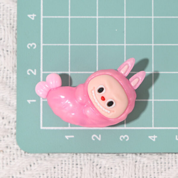 Wholesale Soft silicone cartoon fried shrimp rubber beads