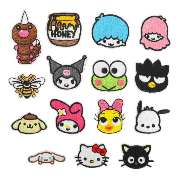 Wholesale DIY patchs Mini small cloth stickers cartoon Puppy OLY Exclusive