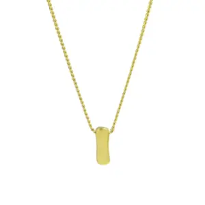 I / Necklace (with Snake Chain)
