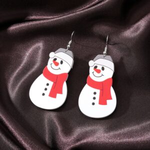 Snowman (silver hook)