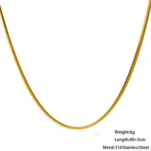 Gold / 05 Push Secret Necklace