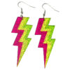 oly-480cc61cb5a3298a017ce10cd372ced0 Wholesale Fluorescent Radio Women's Shiny Glossy Tape Vintage Earrings