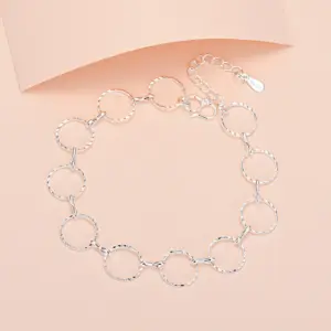 Circle Bracelet (Silver)