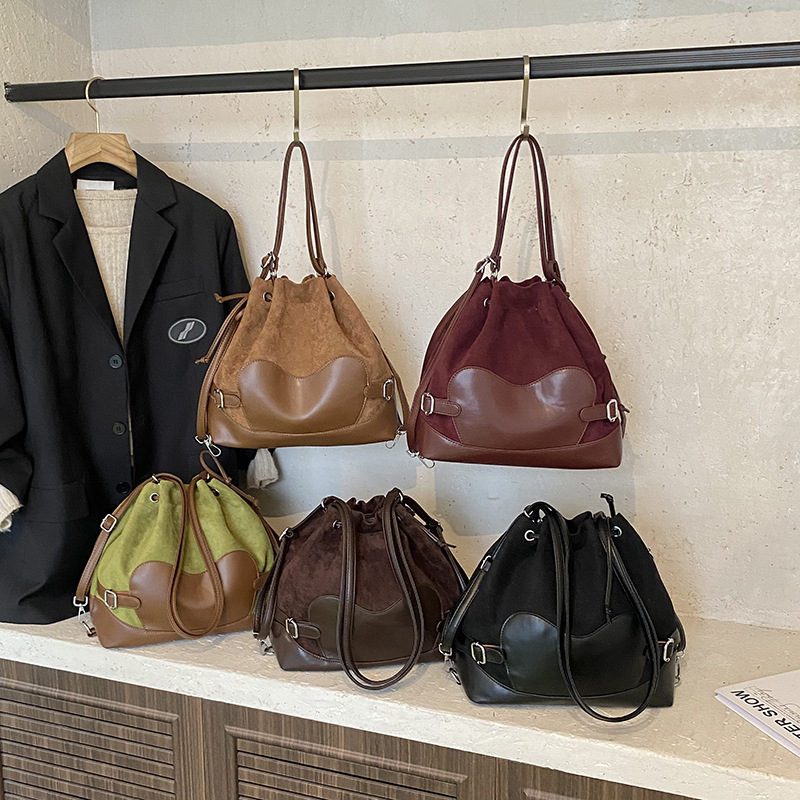 Wholesale awstring shoulder bag
