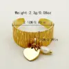 Wholesale PVD Coated Real Gold Plated 14K Gold Pentagram Heart Shape 304 Stainless Steel Casual Classical Simple Style Waterproof Non Tarnish Open Ring