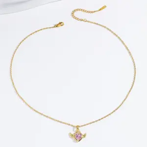 X0989 Love Wings Necklace